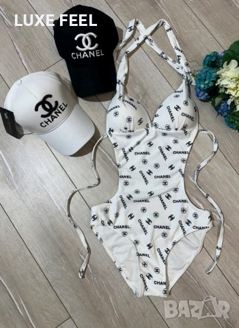 Fendi ⚜️ Chanel ⚜️ Louis Vuitton ⚜️ Valentino ⚜️Дамски Бански , снимка 15 - Бански костюми - 54875537