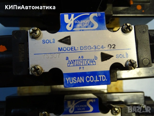 хидравличен блок YUSAN DSG-3C4-02 / KUANG YUAN SHENG SRV-03C-3, снимка 4 - Резервни части за машини - 54579954