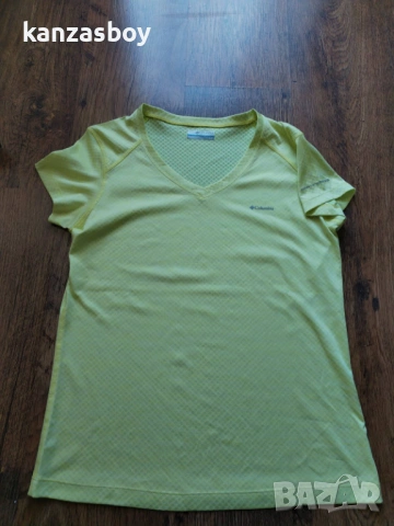 columbia omni-freeze tshirt-страхотна дамска тениска КАТО НОВА С, снимка 5 - Тениски - 54561009