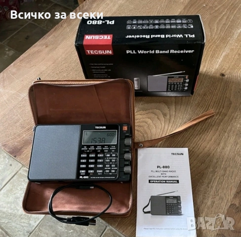 Tecsun pl880 перфектно , снимка 2 - Радиокасетофони, транзистори - 54047885