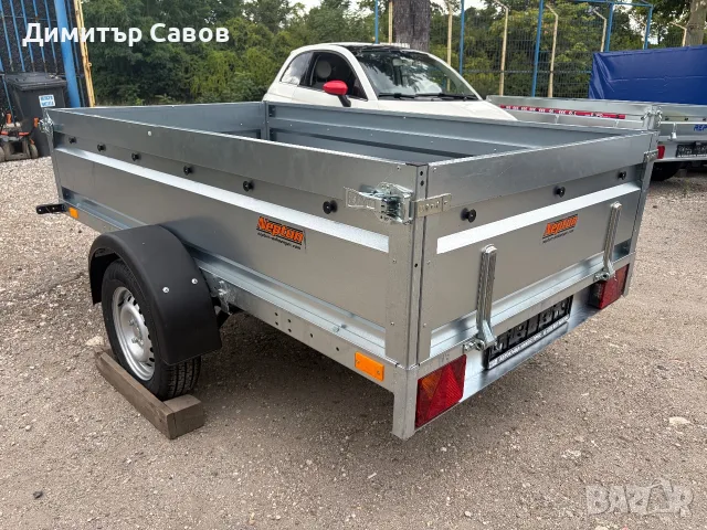 Туристическо, самосвално ремарке Neptun N7-236 PRR с РЕСЬОРИ И АМОРТИСЬОРИ до 750кg., снимка 6 - Ремаркета - 55396511
