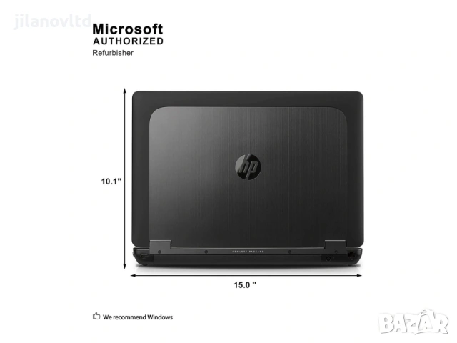 Лаптоп HP ZBook 15 G2 I7-4800MQ K2100M 16GB 256GB SSD с до 24 МЕСЕЦА ГАРАНЦИЯ, снимка 4 - Лаптопи за работа - 51142887