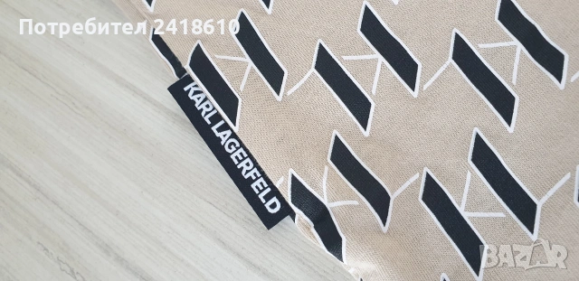 Karl Lagerfeld Monogram Cotton  Mens Size M НОВО! ОРИГИНАЛ! Мъжка Тениска!, снимка 14 - Тениски - 54389496