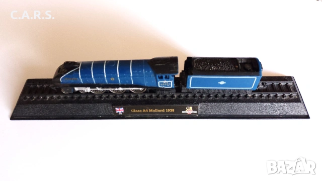 Локомотив Amercom Class A4 “60022 Mallard” UK 1938, снимка 3 - Колекции - 54452474