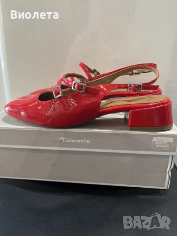 Оригинални сандали Tamaris. номер 40, снимка 2 - Сандали - 55390871