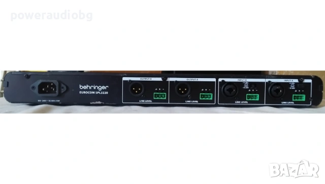 Behringer Eurocom SPL3220 Stereo Multi-band Sound Processor, снимка 5 - Ресийвъри, усилватели, смесителни пултове - 54906105