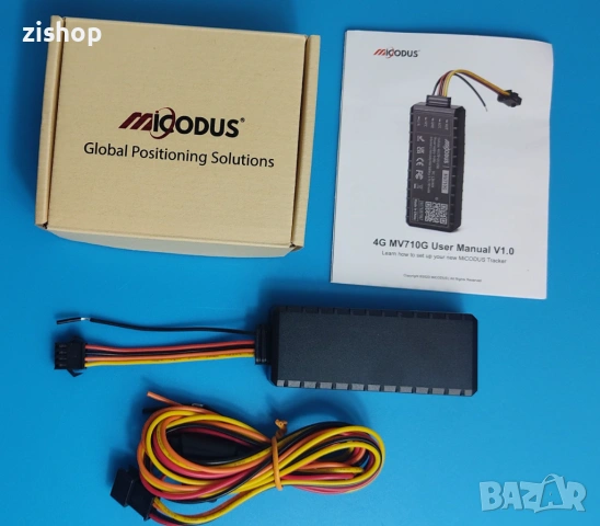 GPS tracker тракер с международна предплатена SIM карта, без такси, без договор, снимка 6 - Навигация за кола - 33949414