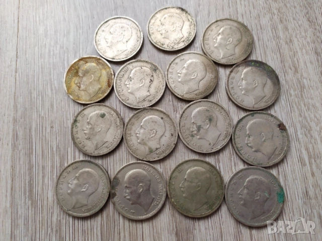 15 царски монети 1940 и 1943 г., снимка 2 - Нумизматика и бонистика - 54725505