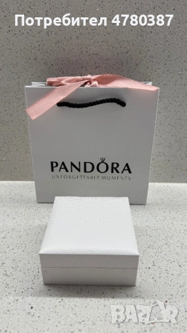 Гривна Pandora розово-златиста, снимка 3 - Гривни - 54007386