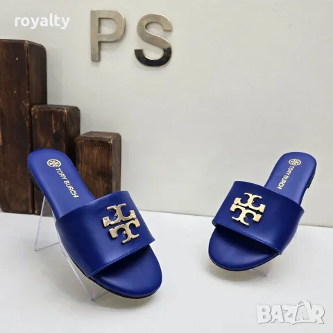 Tory Burch Нови Дамски Чехли Различни Цветове , снимка 9 - Чехли - 55331268