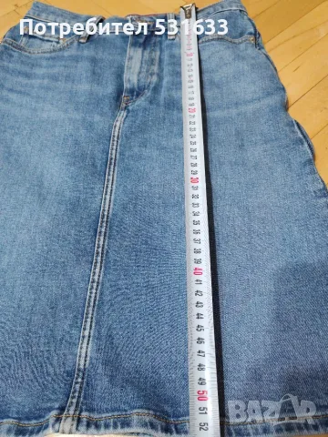 Дънкова пола Tommy Hilfiger , снимка 6 - Поли - 55684187