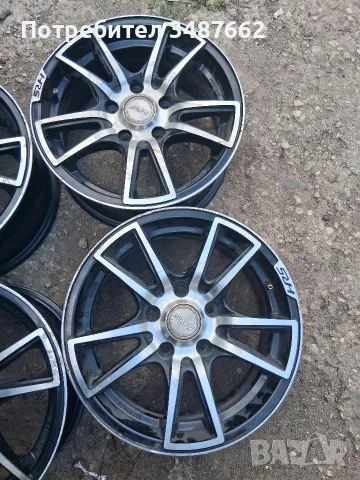 15цола 5×114.3 ет 40 6.5 j ×15 HONDA KIA HUNDAI и други , снимка 3 - Гуми и джанти - 55314698