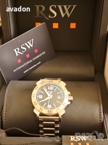  RSW automatic 26 jewels Swiss Made sapphire wr 30m, снимка 10 - Мъжки - 54111644