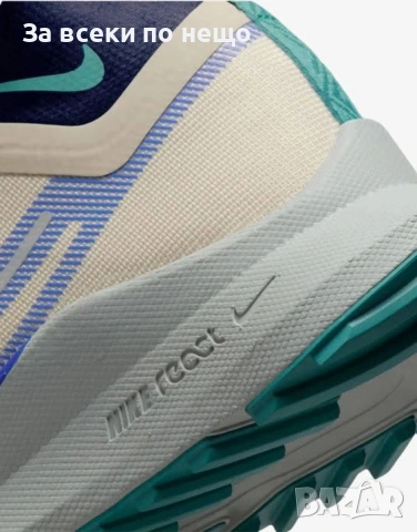 NIKE React Pegasus Trail 4 Gore-Tex White / Blue Мъжки Баскетболни Обувки👟Мъжки Маратонки Код P2778, снимка 3 - Маратонки - 55069492