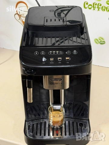Кафемашина кафе автомат delonghi magnifica evo с гаранция, снимка 3 - Кафемашини - 54724209