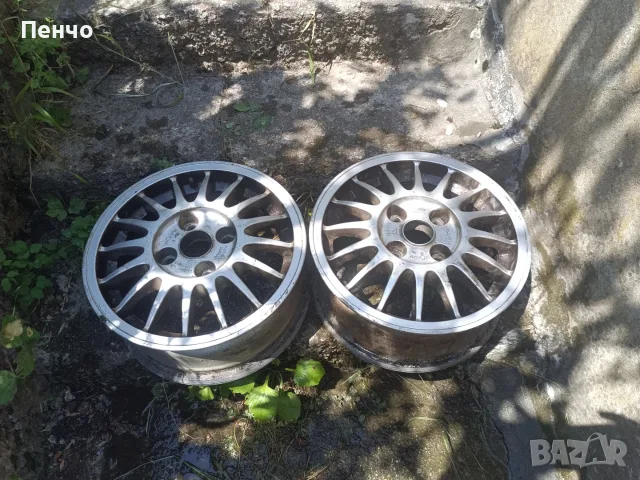 Алуминиеви джанти 14x6j| 4x100 | Ronal R8 за Ауди 80, 100, 4000 и купе , снимка 2 - Гуми и джанти - 55648304