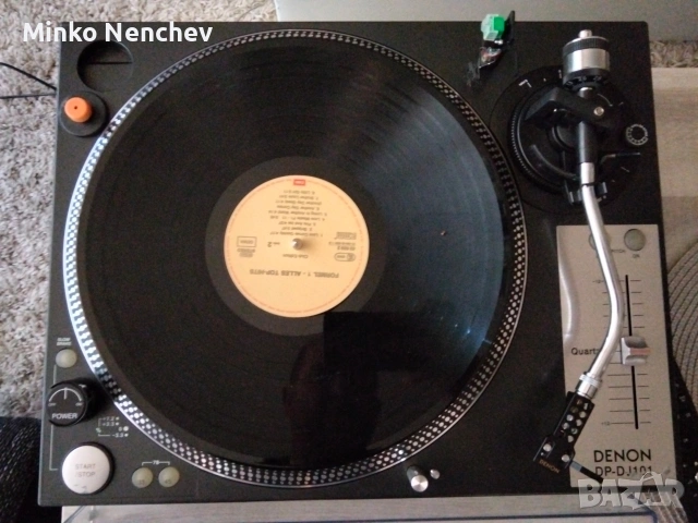 Грамофон Denon DP-DJ101 – Direct Drive (Директно задвижване) / Кварцов, снимка 2 - Тонколони - 50520764