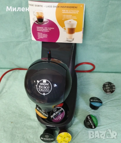 Кафемашина с гаранция 1 година NESCAFÉ® Dolce Gusto Krups Infinissima.Black, снимка 4 - Кафемашини - 54737125