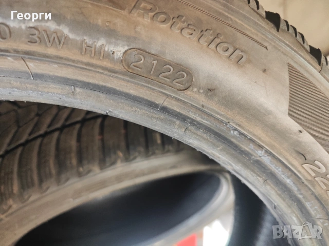 4бр. зимни гуми 255/40/18-225/45/18 Hankook спорт пакет, снимка 9 - Гуми и джанти - 54451297