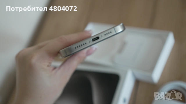 Iphone 15 Pro Max 256 GB 100 % Battery health, снимка 3 - Apple iPhone - 54270885