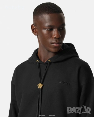 VERSACE La Medusa нов оригинален суичър с качулка, снимка 4 - Суичъри - 54567203