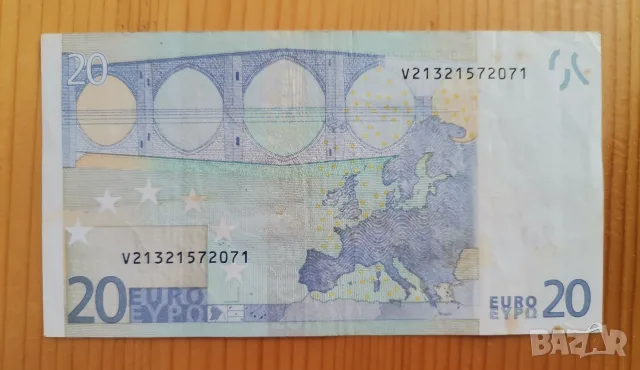 20 евро euro 2002 , снимка 3 - Нумизматика и бонистика - 52594524