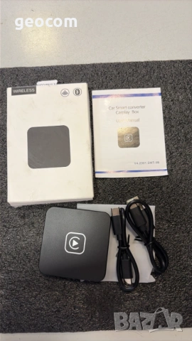 AUTOBOX Wireless CarPlay Adapter SMT-9B Безжичен CarPlay /Andoid Auto Adapter Auto Adpater (2в1)