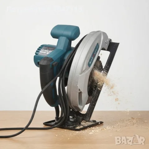 Електрически ръчен циркуляр 1200W – Диск Ø185×20 мм (24T)