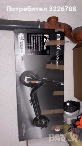 Електрическа тротинетка Ninebot Segway KickScooter F2 Plus, снимка 3 - Други спортове - 54670553