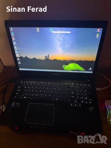 Геймърски лаптоп ASUS ROG G750, снимка 2 - Лаптопи за игри - 55284073