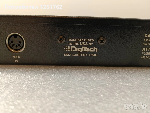 DigiTech Studio Twin аудио процесор, снимка 6 - Аудиосистеми - 54529020
