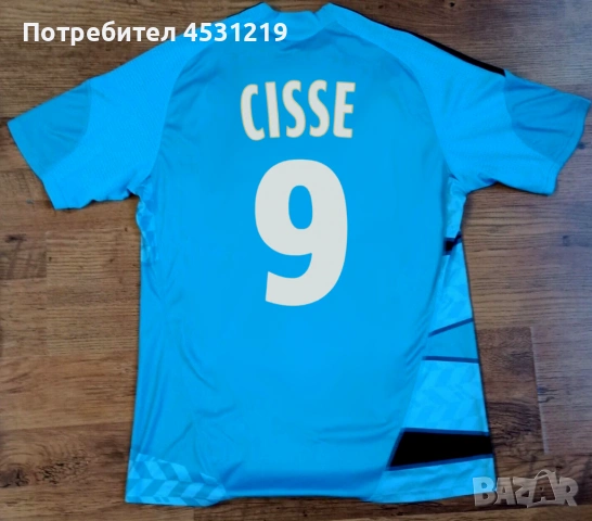 тениски Olympique Marseille Djibril Cisse - Ajax Amsterdam Bob Marley , снимка 2 - Футбол - 54569725