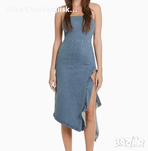 Дънкова рокля BERSHKA 