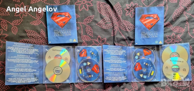 Superman Movie Collection 1-4 (DVD, , снимка 3 - DVD филми - 55108615