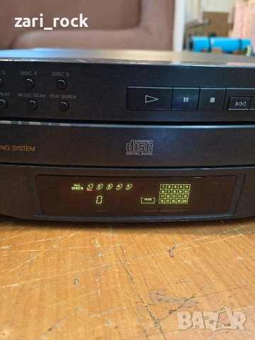 Cd player Sony чейнджър 5 сд, снимка 5 - CD дискове - 54550095