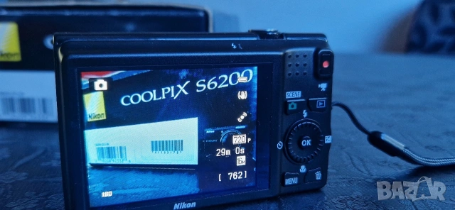 NIKON COOLPIX S 6200, перфектен, снимка 10 - Фотоапарати - 54437821
