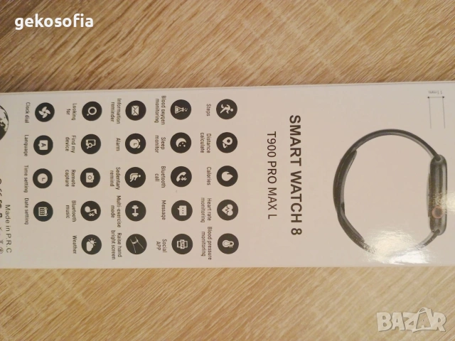 Нов смарт часовник с много функции , снимка 2 - Мъжки - 54109551