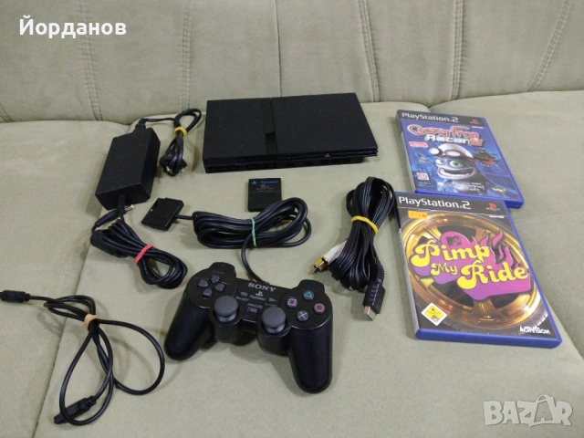 Продавам Playstation 2 Slim SCPH-77004 пълен комплект , снимка 3 - PlayStation конзоли - 54158969
