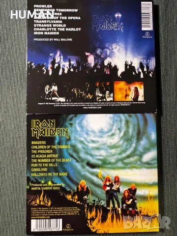 Iron Maiden - Metallica , снимка 4 - CD дискове - 54044806