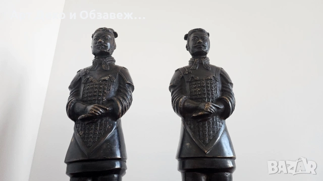 Китайски бронзови статуи, снимка 5 - Антикварни и старинни предмети - 54104041