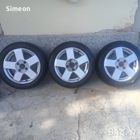 Два чифта джанти с гуми за ford fiesta , снимка 14 - Гуми и джанти - 55006168