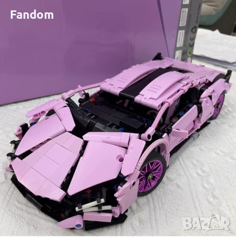 Тип Lego Сглобяема Състезателна Кола Sian 1215 части
