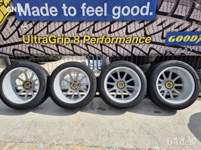 Джанти Borbet 17 цола , 5х112 , 8j ,et37 , 225/50/17 Mercedes Audi, снимка 7 - Гуми и джанти - 54493186