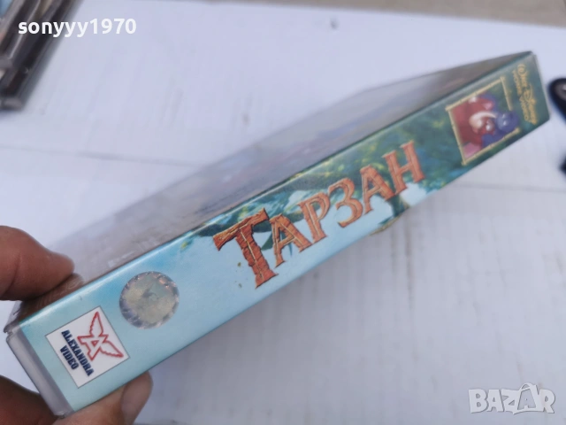 ТАРЗАН-ORIGINAL VHS VIDEO TAPE 0707261113L1, снимка 4 - Други жанрове - 55184537