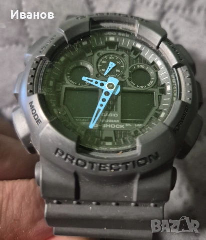 „Оригинален Casio G-Shock, почти не носен, всичко работи перфектно, без кутия и документи.“, снимка 2 - Мъжки - 54610869