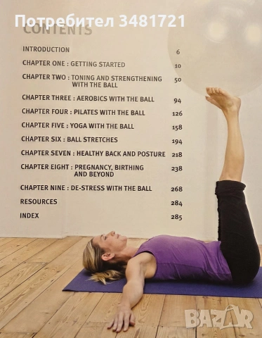 The Exercise Ball Bible, снимка 2 - Здраве, медицина и спорт - 55065720