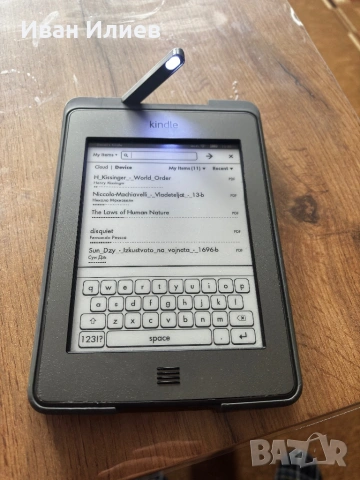Електронна книга Kindle 3 Wi-fi