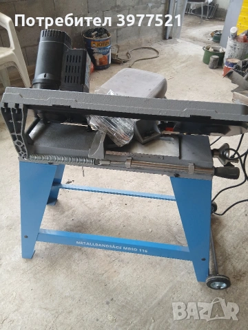 Лентов банциг за метал MBSD 116, GUDE, 550 W, снимка 2 - Други инструменти - 54659624