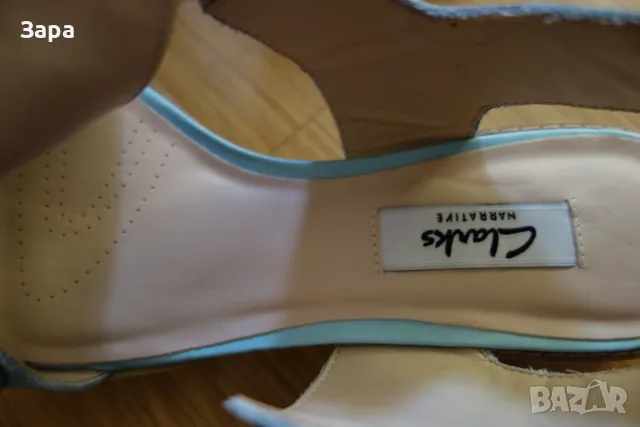 нови кожени сандали Clarks, 35.5ти номер, снимка 6 - Сандали - 55471406