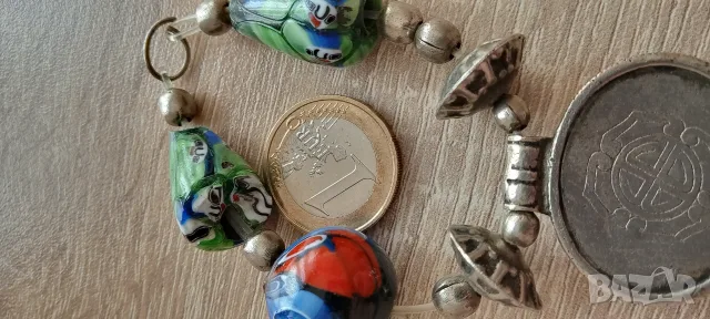 Дамска Мурано гривна, снимка 3 - Гривни - 53076371